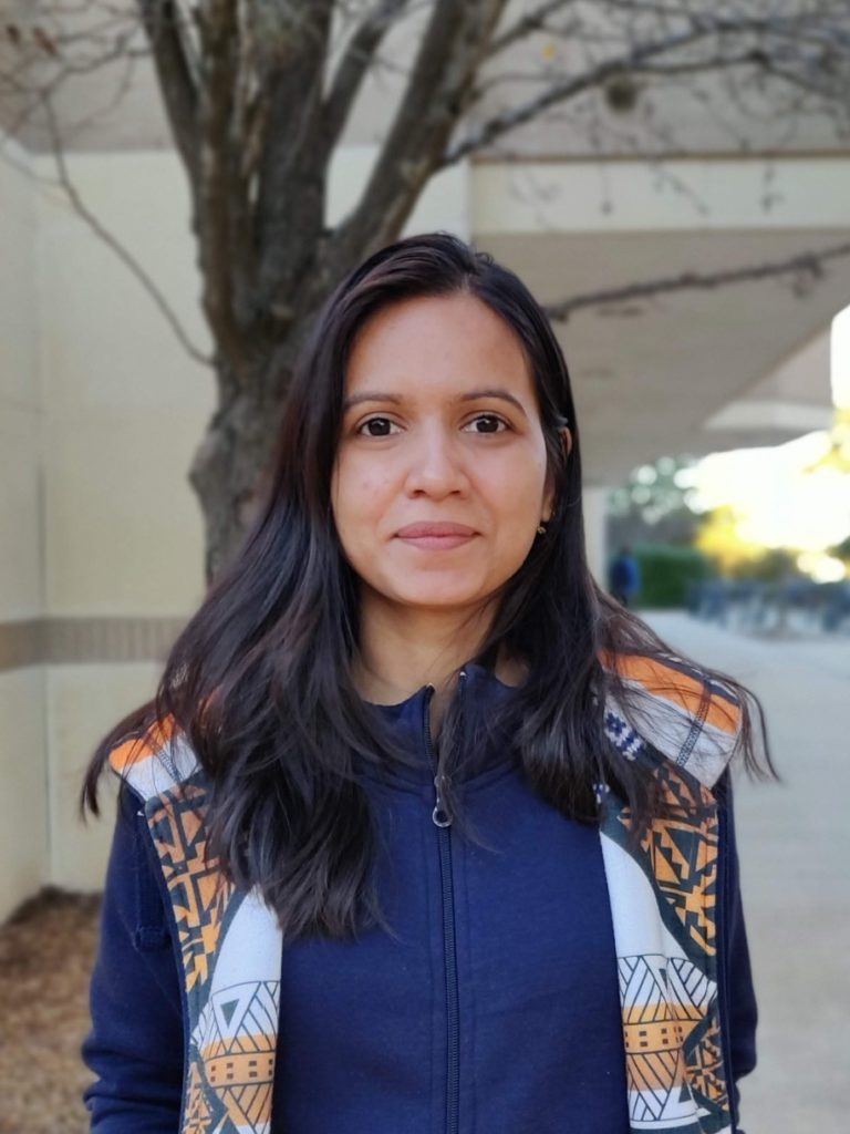 Grad Research Assistant Rupali Sahu